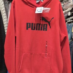PUMA Men's Bold Red Hoodie